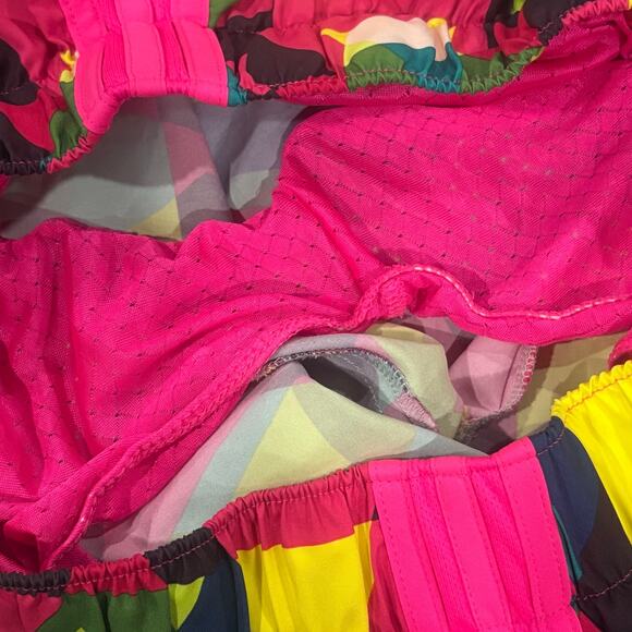 Adidas Colorblock Lined Athletic Shorts Size Medium - Picture 5 of 5